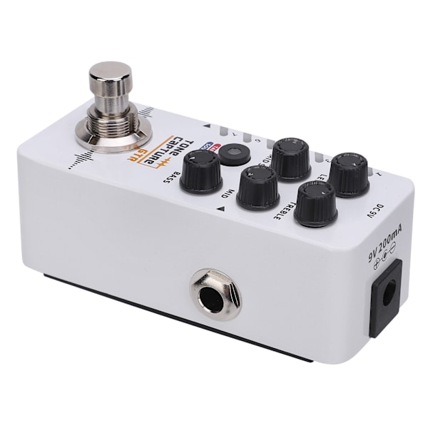 Gitarr Effekt Pedal Tone Capture 7 Förinställda Platser True Individuell EQ Pedal Bypass Full Metal Skal