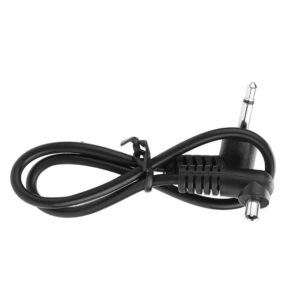 3,5 mm jackstik flash synkroniseringskabel med skruelås til han flash PC