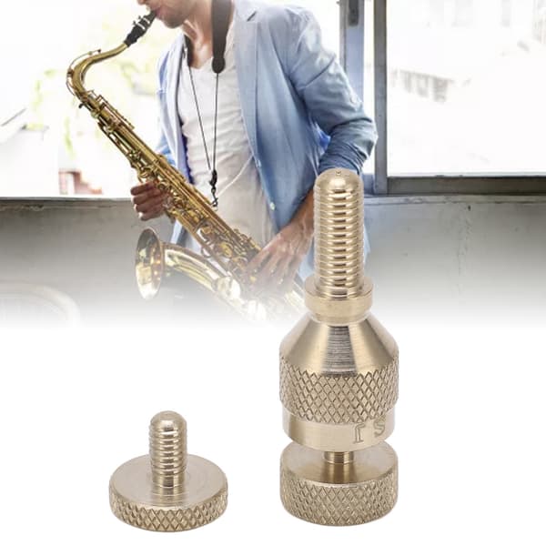 Saksofonin kaulan ruuvi Saksofonin ruuvit Metalli 4mm 5mm Instrumentin tarvike sopraanoalttosaksofonille ja klarinetille