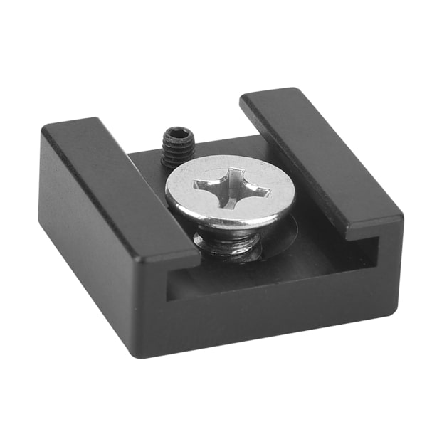 1/4\" Skruv Aluminiumlegering Flash Varm Sko Montering för Kamera Stativ Foto Studio Kit