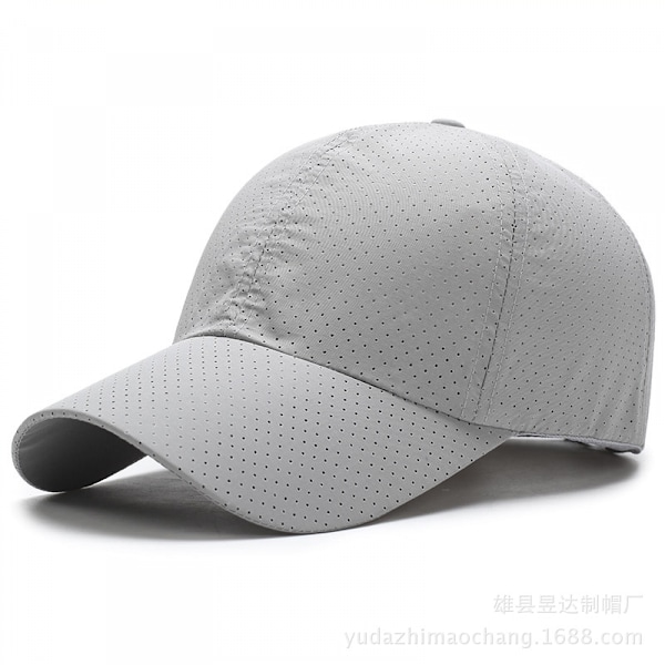 Unisex Ensfarvet Baseball Kasket Hurtigtørrende Åndbar Dad Hat