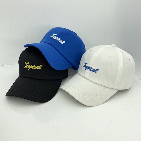 Dotpet Hat Blød Top Bomuld Alsidig Casual Baseball Cap (Brun)