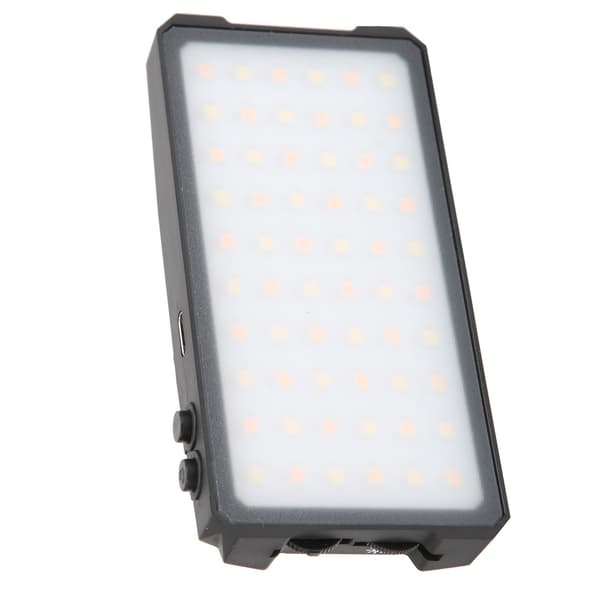 Manbily MFL-04 Bærbar LED-lommelampe 3000K-6500K for direktesending med diffuser