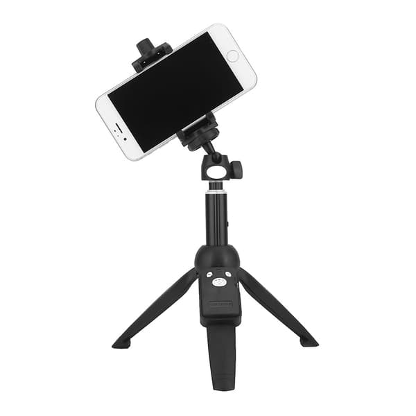 Mini Multifunktionel Skalerbar Bluetooth Håndholdt Monopod Selfie Stick Stativ