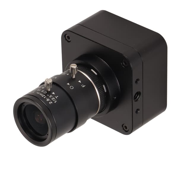 4K USB Webcam 2160P 25fps 8MP HD Multimedia Interface 2.8 til 12mm F1.4 Manuel Zoom CS Mount Linse Mini USB2.0 PC Kamera til Live Streaming