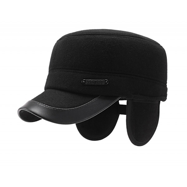 Dotpet Vinter Baseballcaps for Menn for Hovedomkrets 57 til 24,0 tommer (Mørkegrå)