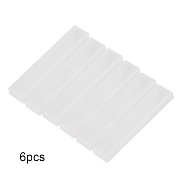 Nya nötkött ben gitarr muttrar delar tillbehör 52x6x10mm (6st)