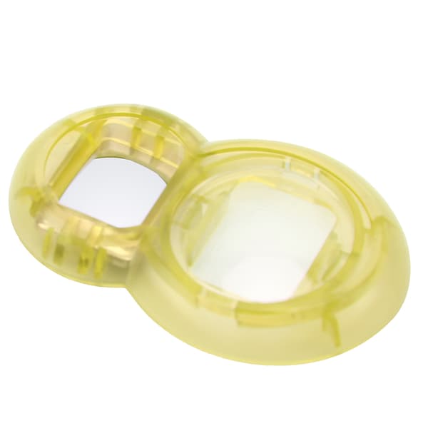 Plast Nærbilde Universal Linse Selvportrett Speil for Instax Kamera Mini 7S 8/8+/9 (Gul)