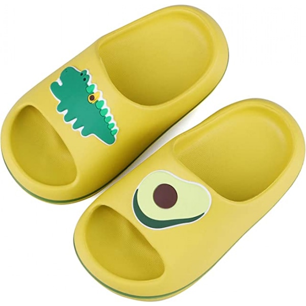 Pojksandaler med remmar för barn, sommarslippers, barns fruktstrandslippers, flickors pool- och duschskor