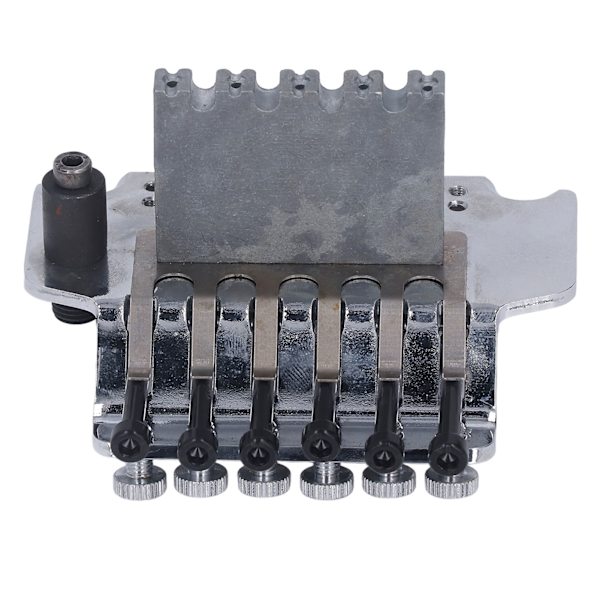 Silver 6-strängad gitarrstall set med tremolo stall montering pawl metall vänsterhänt elgitarr stall set