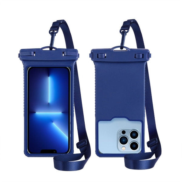 Vattentät telefonväska, vattentätt phone case för simning Torrväska under vattnet med snörband för snorkling Båtliv Fiske Regnande för iPhone 13 12 11