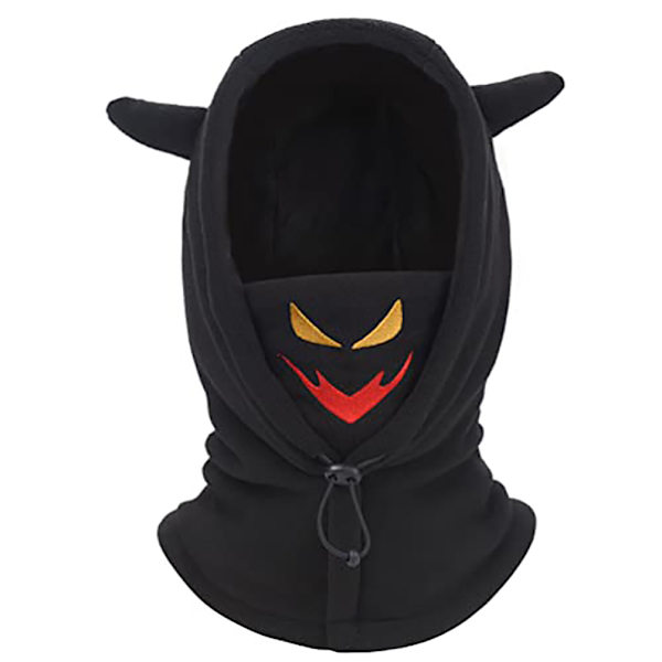 Barnens vintervarma ridhatt Balaclavahatt Pulloverhatt Tjockad polarfleece kall hatt
