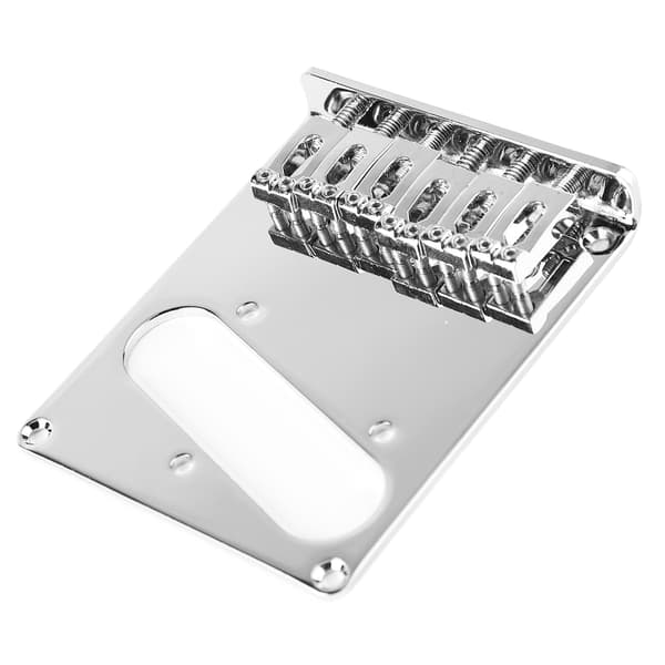 6-strängad elektrisk gitarr fast bro metall gitarr hardtail bro ersättning för Tele