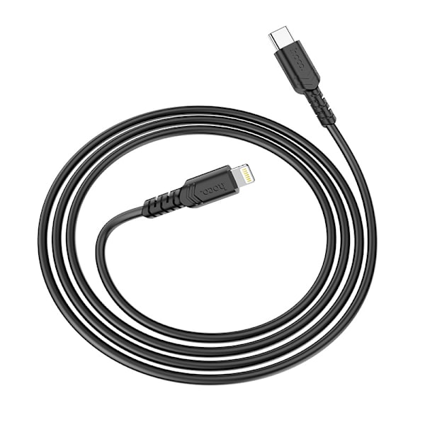 hoco. X62 Kufeng PD snabbladdningsdatakabel lämplig för iPhone12 mobiltelefon 3A ström snabbladdning 20W laddningskabel