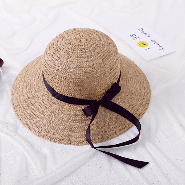 Vuxen mode solhatt fiskarehatt bassänghatt utomhus hinkhatt elegant floppy strandhatt stor brätte damhatt