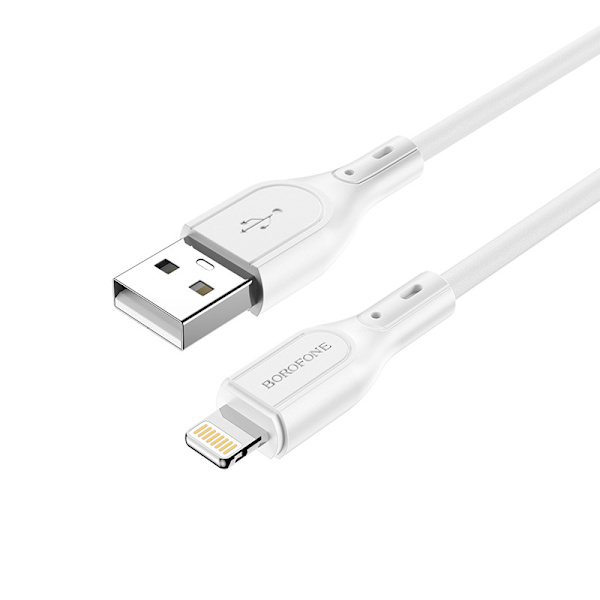 Borofone BX66 silikoninen PD-latausdatakaapeli Applen pikalatausta varten 20W matkapuhelimelle uusi latauskaapeli