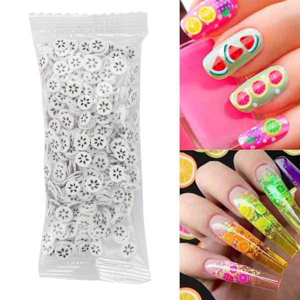 Fruktformade Nagelkonstskivor Polymerlera Nagelkonst Mobiltelefon Glasögon Dekoration Tillbehör 10g/förpackningBanan