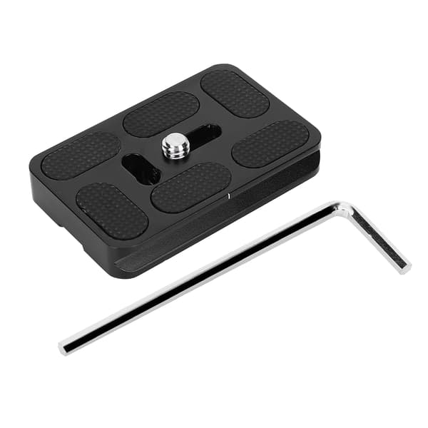 Aluminiumslegering Quick Release Plade Tilbehør Kompatibel med Arca-Swiss Standard PU60