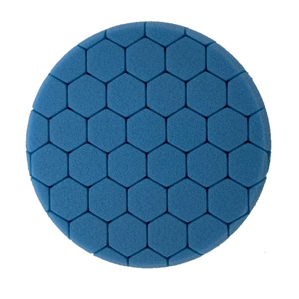 Fasad svamp polering vaxning bricka restaurering bricka bil skönhet vaxning bricka 5 tum medium gul (4-pack)
