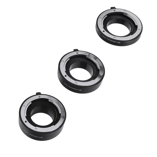 Autofokus Makro Forlængerrør Ring Sæt Linseadapter 10mm 16mm 21mm til EOS M Mount Kamera