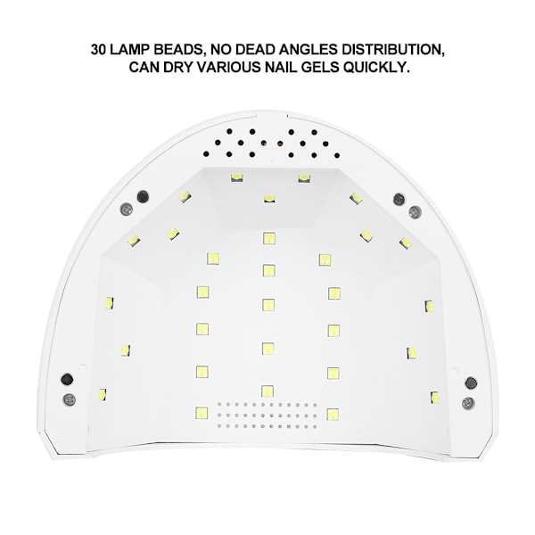 UV LED Neglelampe Tørrer Negle Gel Polish Lampe Lys Hærdende Fototerapi Manicure Maskine