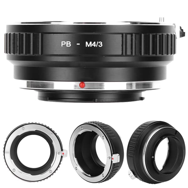 Fikaz PB-M4/3 objektivmonteringsadapterring for PB-monterte objektiver til Olympus M4/3-monterte kameraer