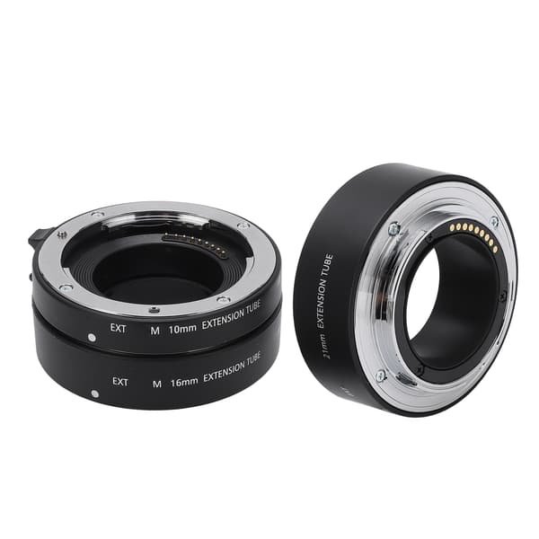 Autofokus Makro Forlængerrør Ring Sæt Linseadapter 10mm 16mm 21mm til EOS M Mount Kamera
