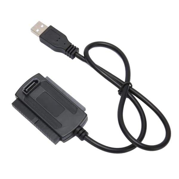 USB 2.0 til IDE SATA adapterkabel 3 Bruk harddisk-konverteringssett 100‑240V