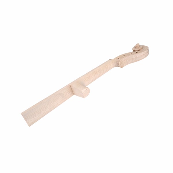 4/4 Violin Dele Dele Ahorn Hals Udskåret Scroll Fingerboard Alternativ Reparation Tilbehør