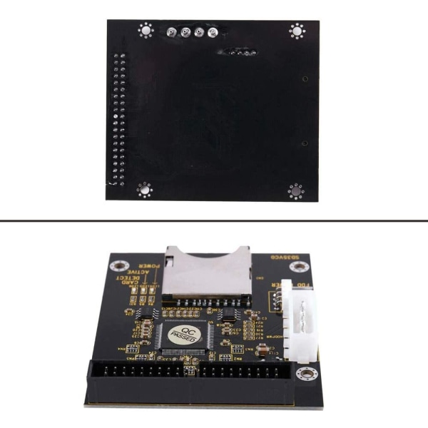 1st SD SDHC-kort till IDE 3,5" 40-pins hanadapter IDE-hårddiskadapter hane
