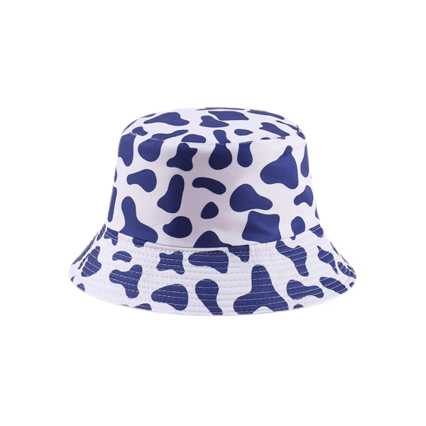 Fiskerhat til kvinder - Solhat med dobbeltsidet fiskerhat til damer - Casual hat - Basin hat, blå