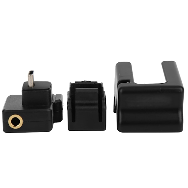 Ulanzi Action Camera Cage Mikrofon MIC 3,5 mm Ljudadapter för DJI OSMO ACTION