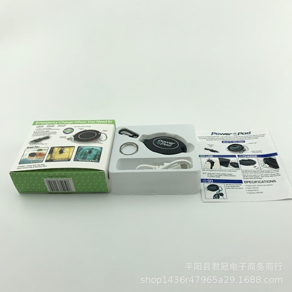 Portabel Telefonladdare Nödladdare Mini Batteripaket, Snabbladdning Backup Power Bank (för iPhone)