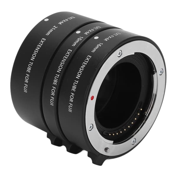 Autofokus makroforlængerrør adapterring 10mm+16mm+21mm til Fujifilm X-mount objektiver
