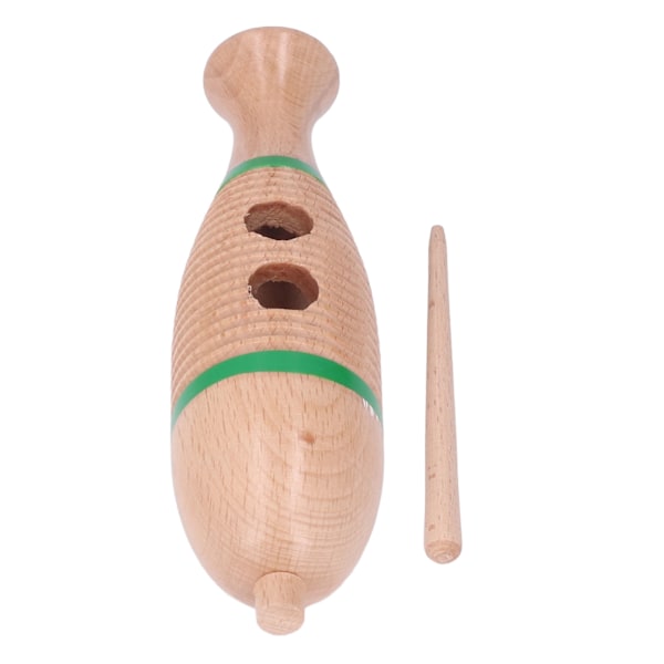 Træ Guiro Børn Sød Fisk Formet Guiro Percussion Instrument Pædagogisk Legetøj Fødselsdag Gave