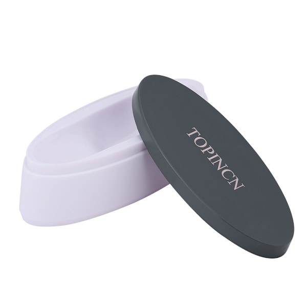 Fransk Neglekunst Smile Line Form Beholder Blødgørende Pulver Formningsguide Manicure Værktøj
