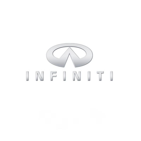 Auton metalliset tarrat luovat auton logon koristeelliset tarrat - Infiniti ylä- ja alastandardit metalliset tarrat/5 kpl