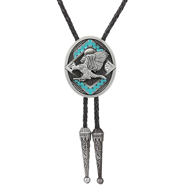 Fashion Western Cowboy Tie Shining Long Star Texas Bolo Tie Halsband Halsband
