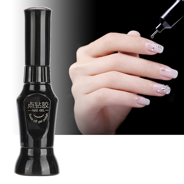 Nagelkonst Dekoration Stross Design Lim Rhinestone UV Borr Gel