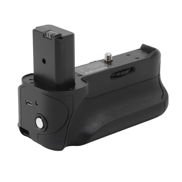 Vertikalt batterigrep ABS Kamerabatterigrep Holder For A6000 A6300 A6400 A6100 A6500