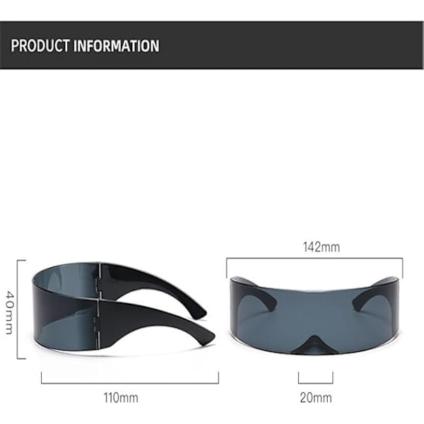 Omlott Silver Spegel Solglasögon Dam Herr Solbrillor Shades Solglasögon Medium Gray