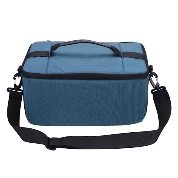 Fordable Protective Insert Partition Handle Camera Lens Bag Case Pouch (Blå)