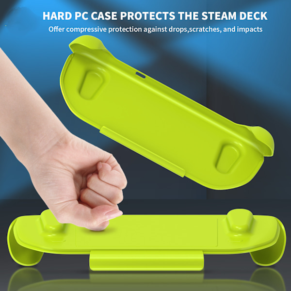 Skin for Steam Deck Case Robust Armor Case Designad för Steam Deck TPU Cover-Aurantiacus