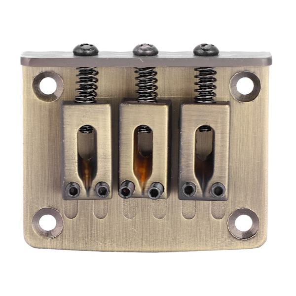 3 Strenger Boks Gitar Bro DIY Strenger Instrument Faste Erstatningsdeler (Bronse)