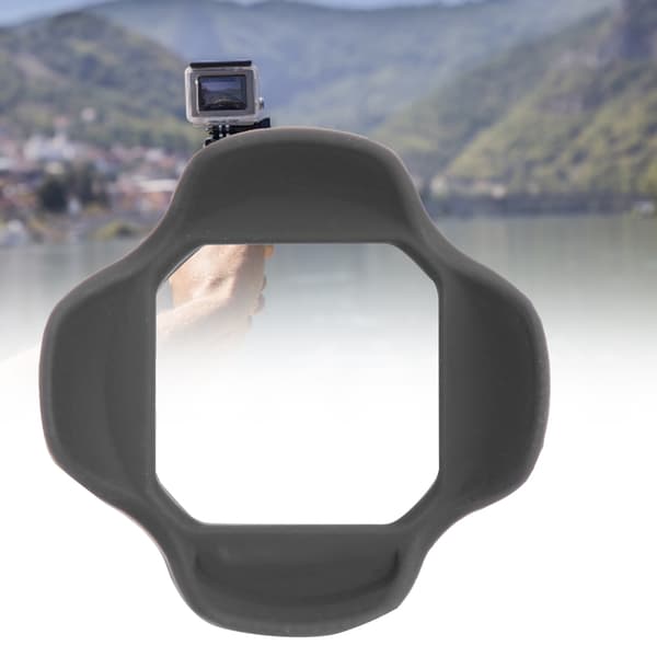 Silikonlinshuv Blomform Skyddande Hölje Tillbehör för DJI OSMO Action Kamera