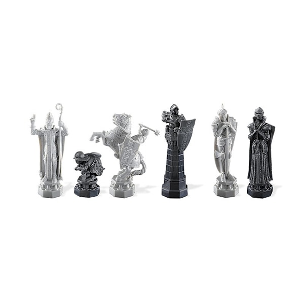 Harry Potter Schackset: Striden om Midgård, Svart, För 5 spelare