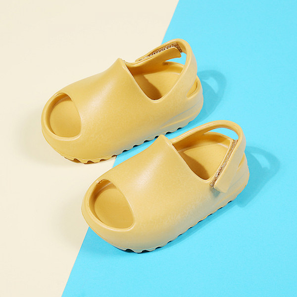 Toddler Slipper Sandaler, Sommar Vattentät Halkfri Inomhus Utomhus Lätta Tofflor Med Kardborreband, Justerbar För Pojkar Och Flickor