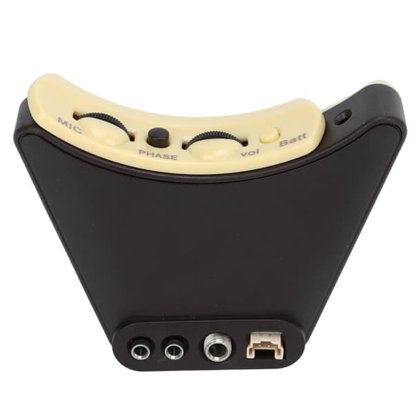 Akustisk gitarr ljudhål pickup plug and play tydligt jämnt ljud metall plast ljudhål gitarr pickup