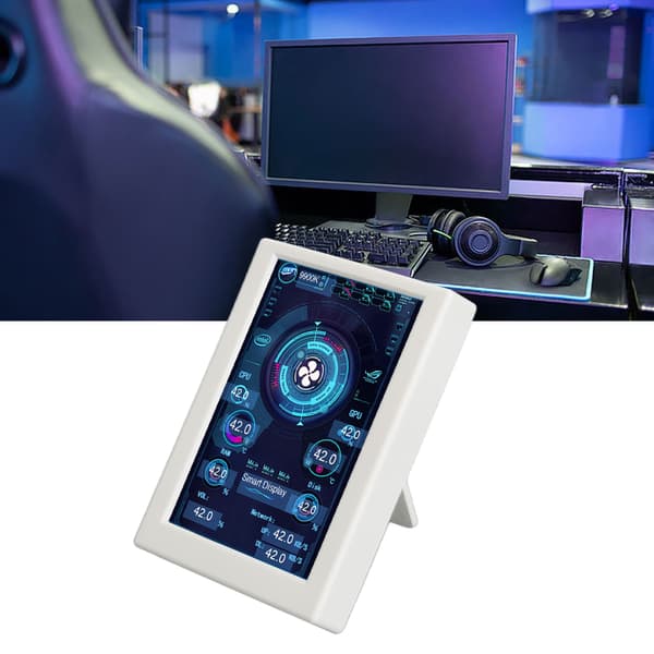 3,5-tums IPS USB PC-temperaturdisplay 360 graders roterbar AIDA64 dator CPU-datamonitor