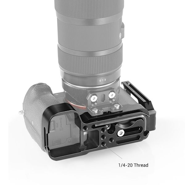 Aluminiumlegering L-platta Snabbkopplingsplatta för Sony A7M3 A7R3 A9 A7III Kamera